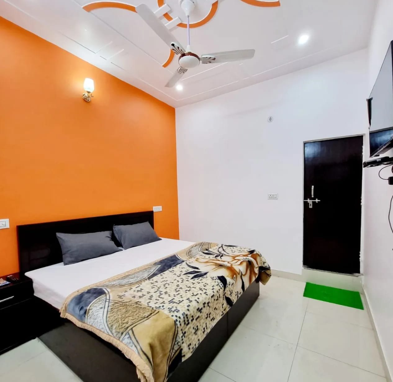 Non-AC Room at Hotel M.L. Residency